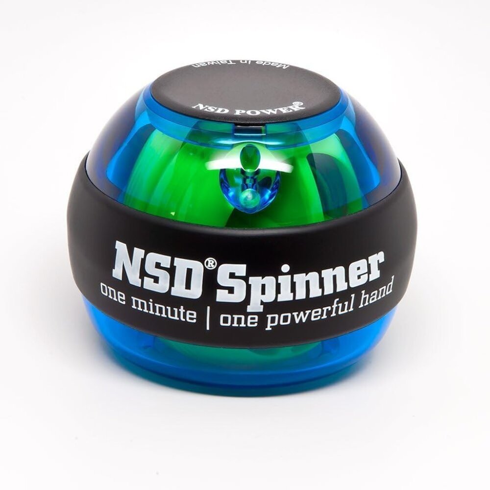 Essential Crystal Spinner Gyro Ball | Grip Strengthener for Forearms, Wrist & Ha - Picture 7 of 9